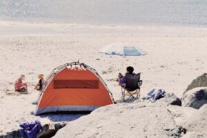 Zeit am Strand